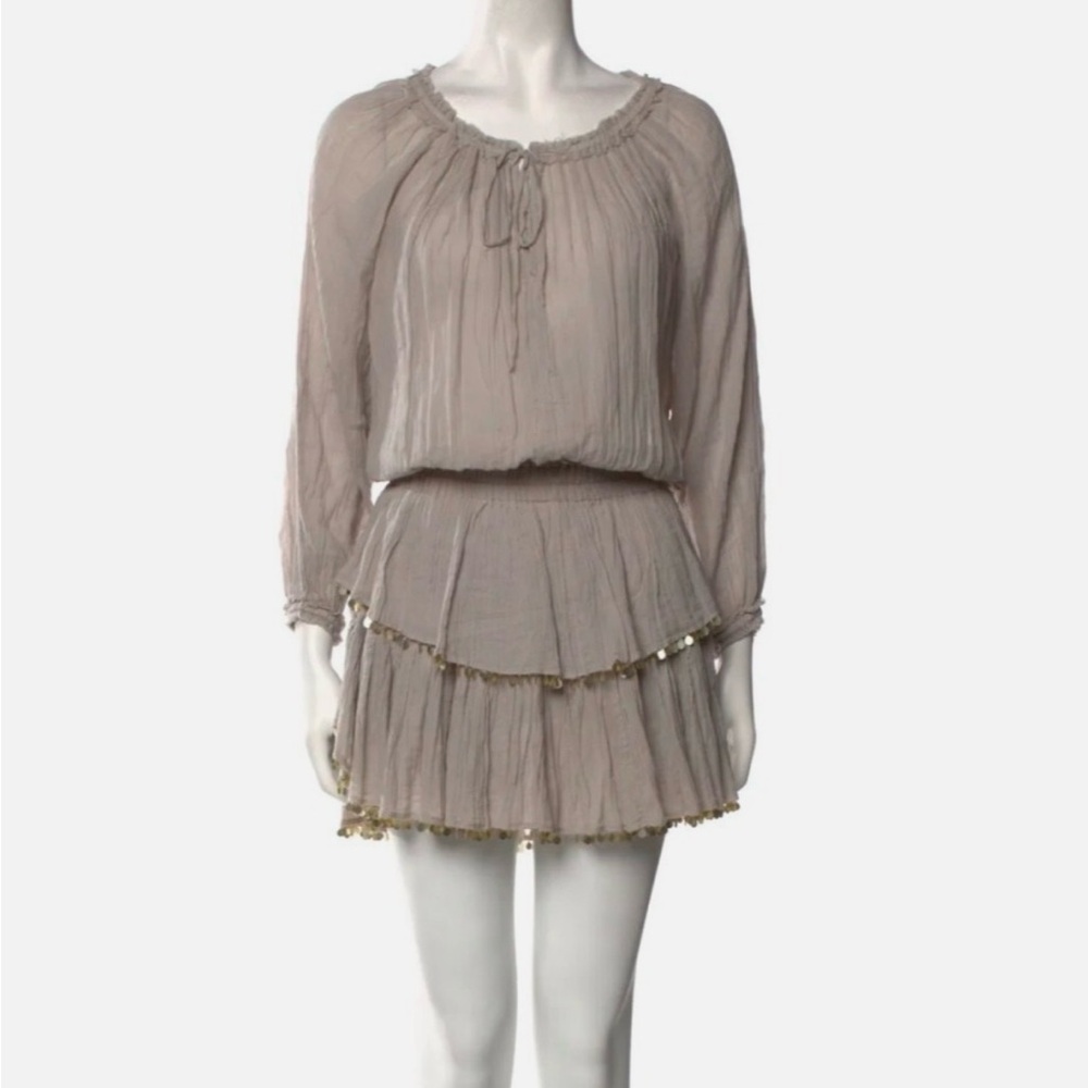 LoveShackFancy popover mini dress